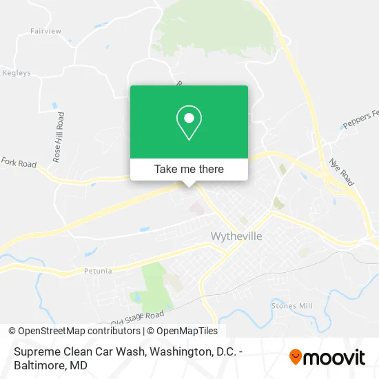 Supreme Clean Car Wash map