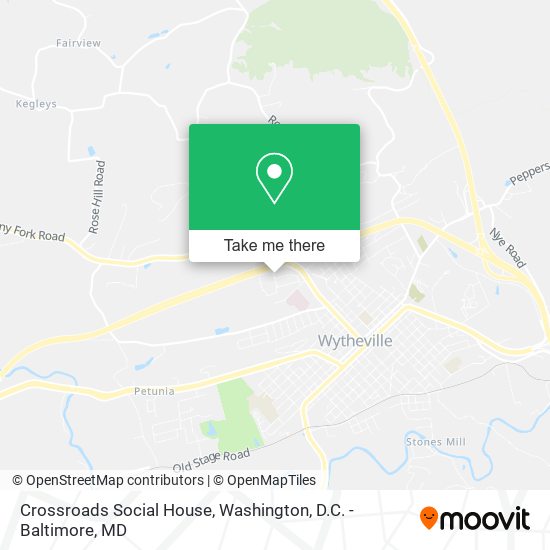 Mapa de Crossroads Social House