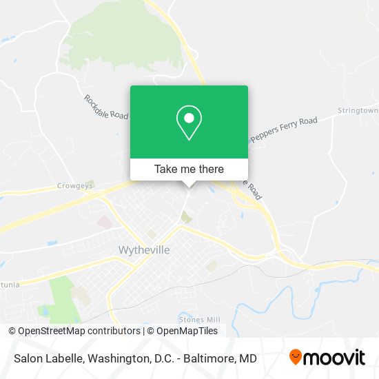 Salon Labelle map