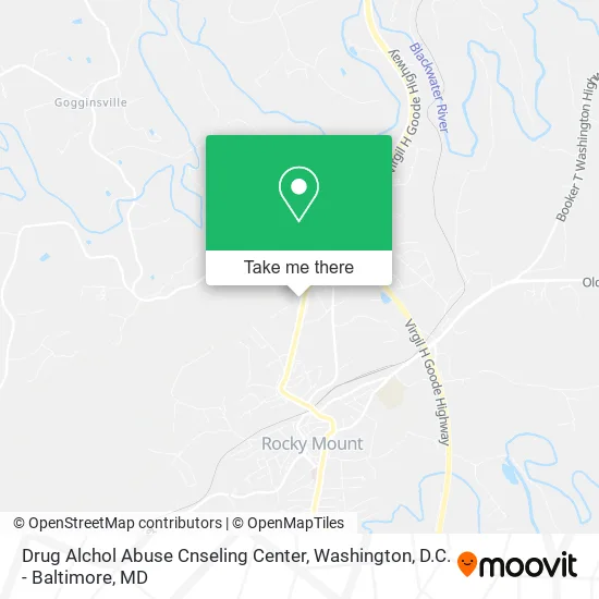 Drug Alchol Abuse Cnseling Center map