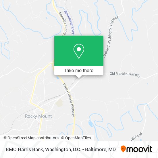 BMO Harris Bank map