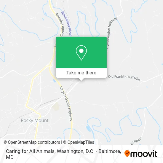 Caring for All Animals map