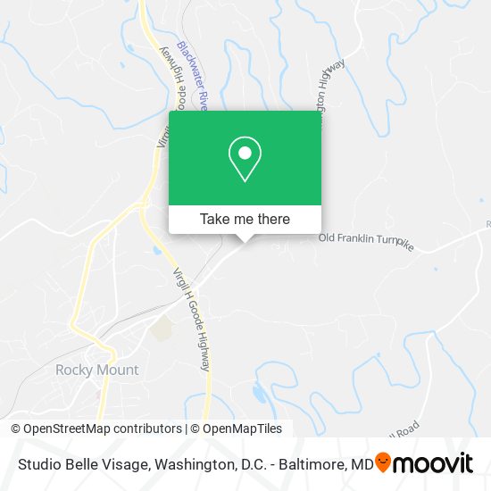 Studio Belle Visage map