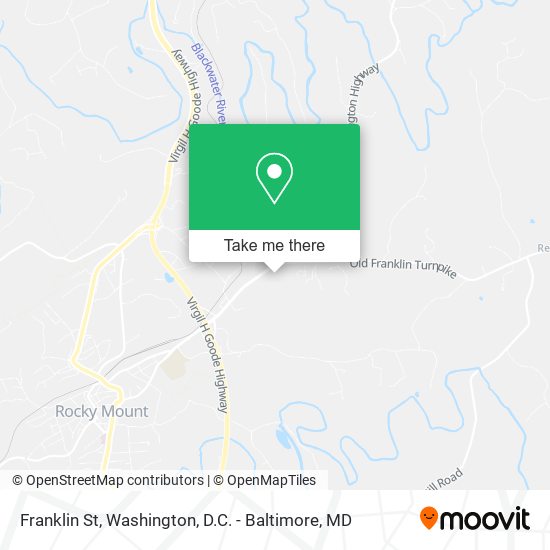 Mapa de Franklin St