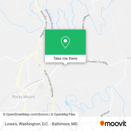 Lowe's map
