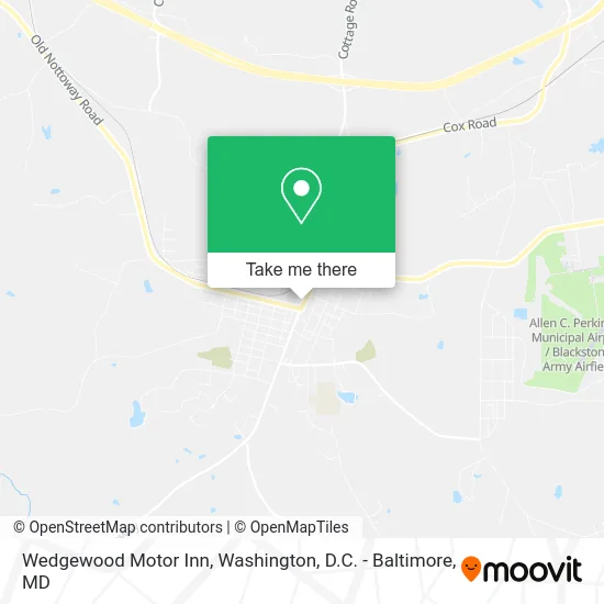 Wedgewood Motor Inn map