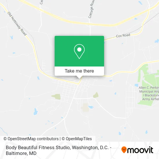 Body Beautiful Fitness Studio map