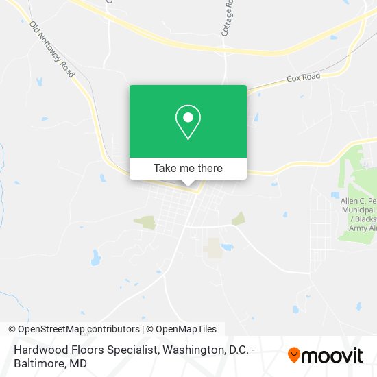 Hardwood Floors Specialist map