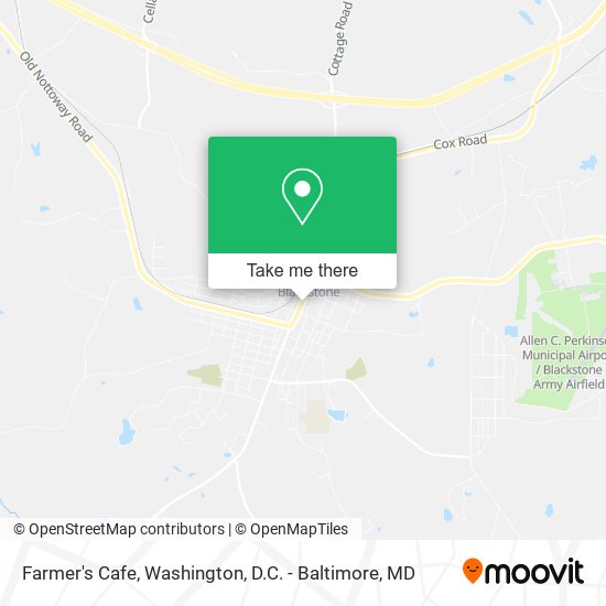 Farmer's Cafe map
