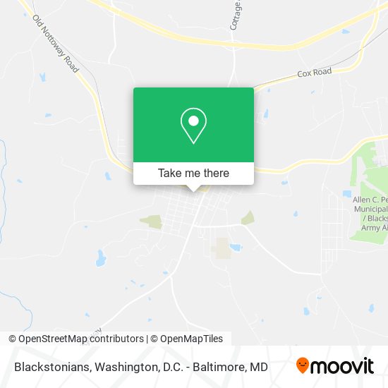 Blackstonians map