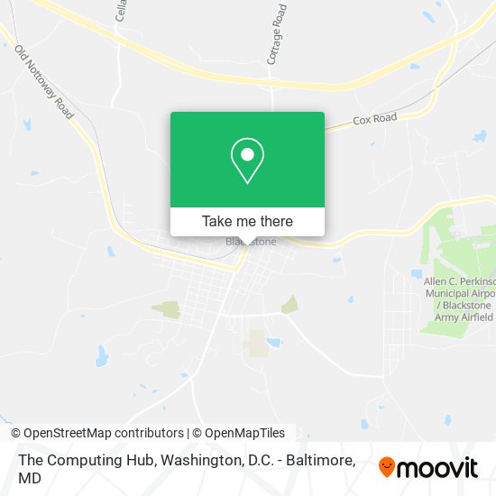 The Computing Hub map