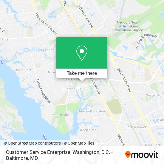 Mapa de Customer Service Enterprise