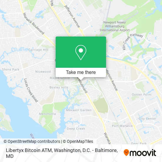 Libertyx Bitcoin ATM map