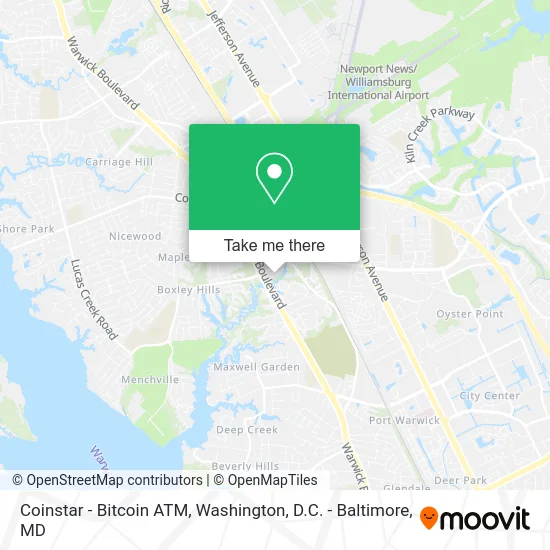 Coinstar - Bitcoin ATM map