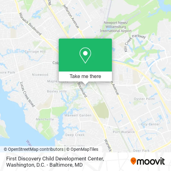 First Discovery Child Development Center map