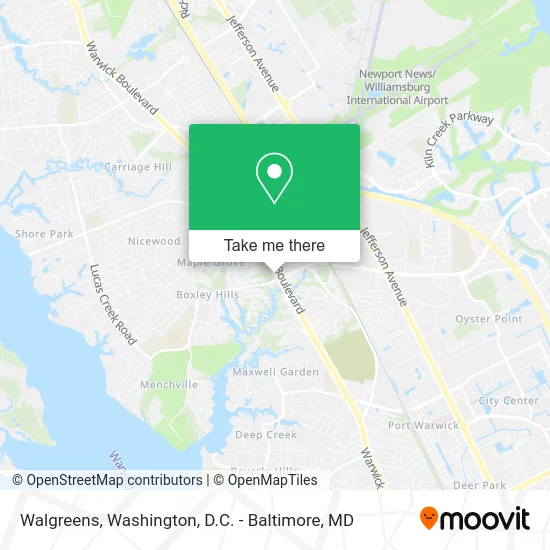 Walgreens map