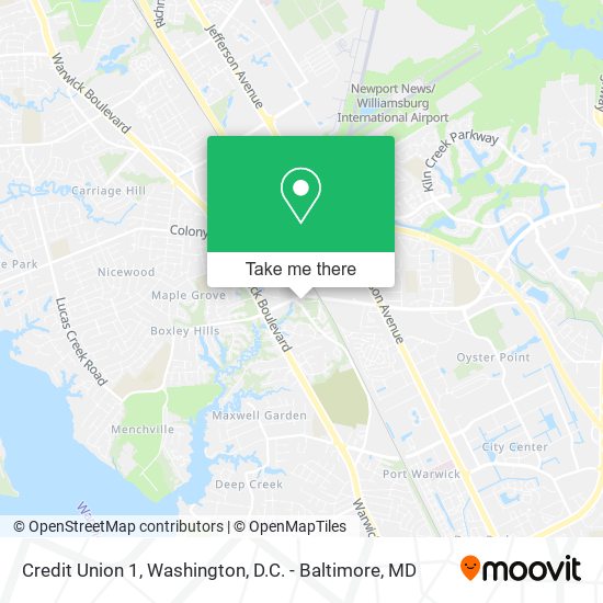 Credit Union 1 map