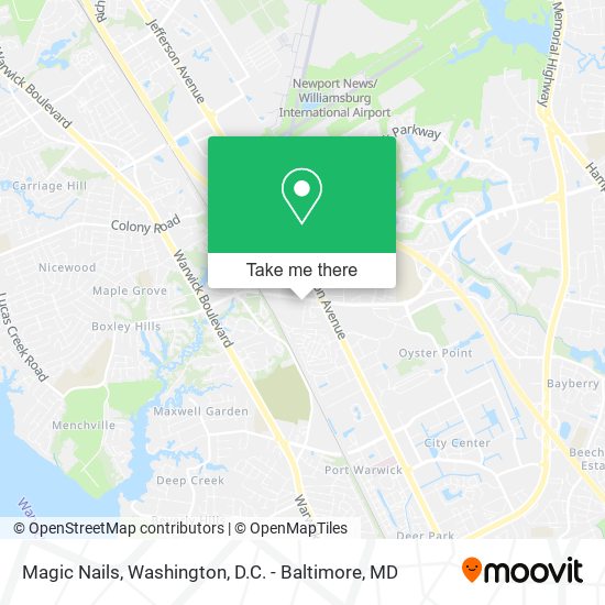 Magic Nails map