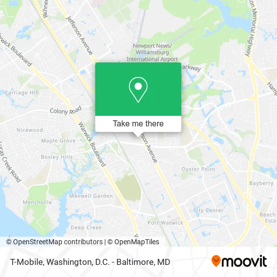 T-Mobile map