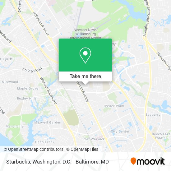 Starbucks map