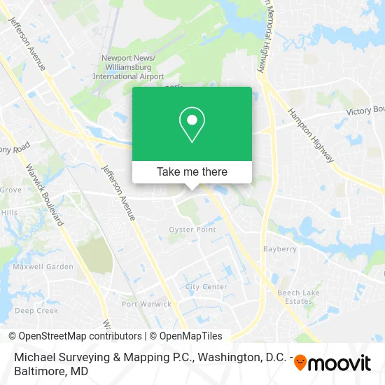 Michael Surveying & Mapping P.C. map