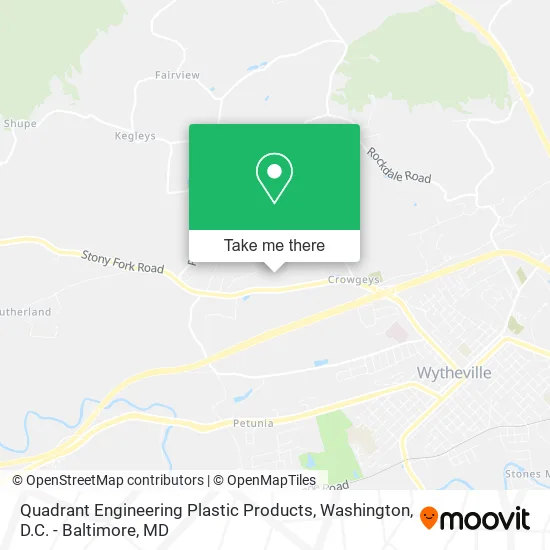 Quadrant Engineering Plastic Products map