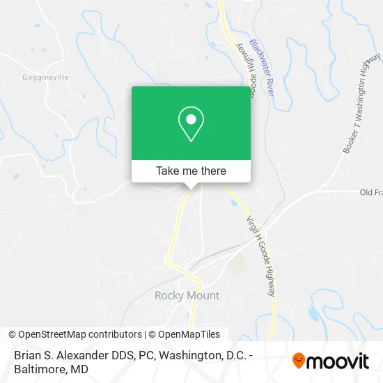 Brian S. Alexander DDS, PC map