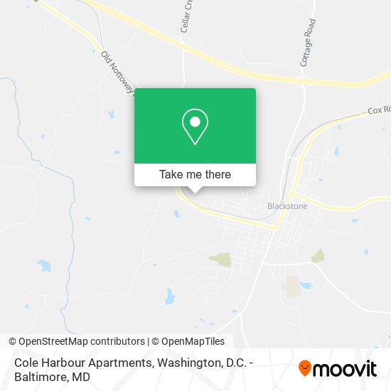 Mapa de Cole Harbour Apartments