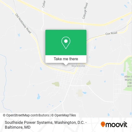 Southside Power Systems map