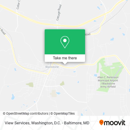 View Services map