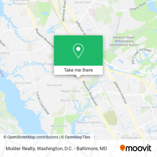 Mulder Realty map