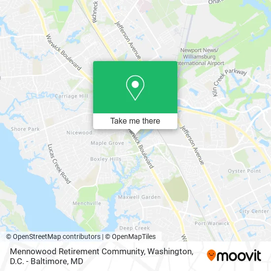 Mennowood Retirement Community map