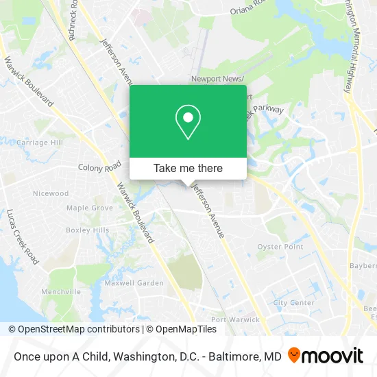 Once upon A Child map