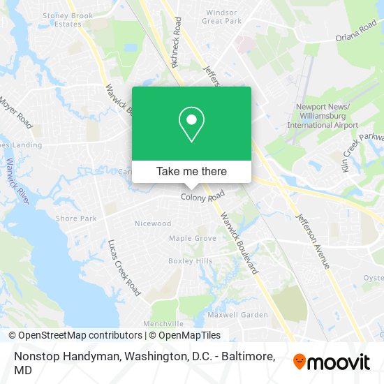 Nonstop Handyman map