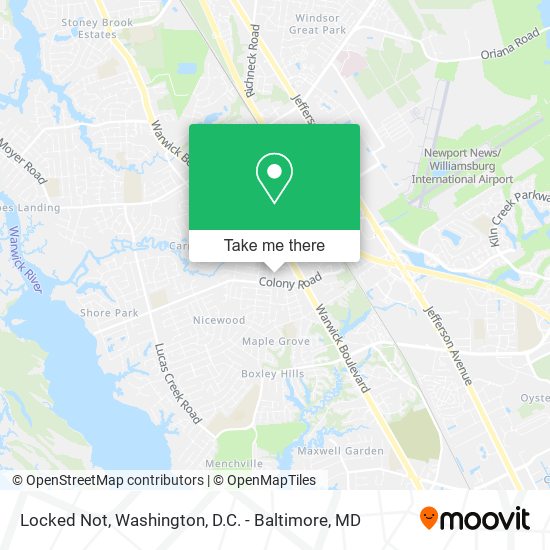 Locked Not map
