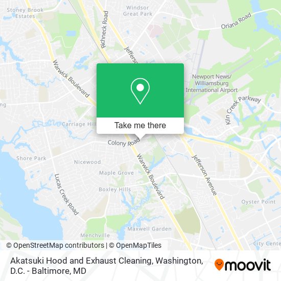 Mapa de Akatsuki Hood and Exhaust Cleaning