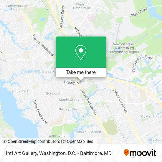 Intl Art Gallery map
