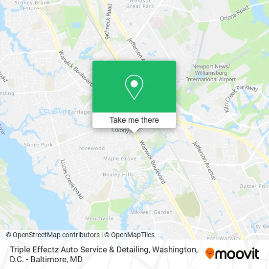 Triple Effectz Auto Service & Detailing map