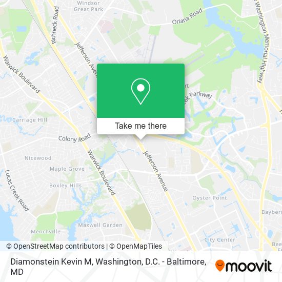 Diamonstein Kevin M map