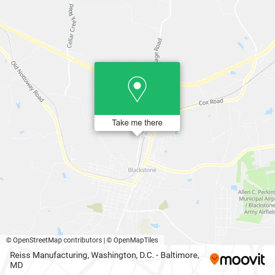 Reiss Manufacturing map