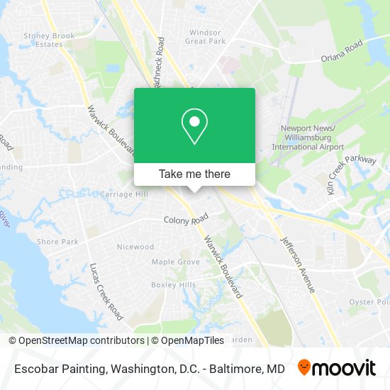 Escobar Painting map