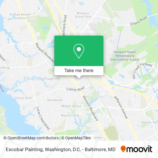 Escobar Painting map