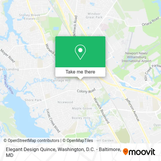 Elegant Design Quince map