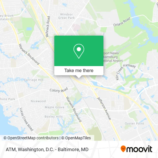 ATM map