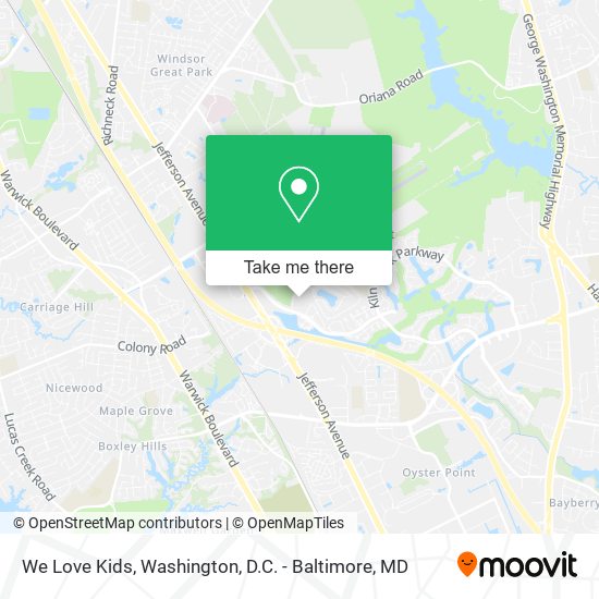 Mapa de We Love Kids
