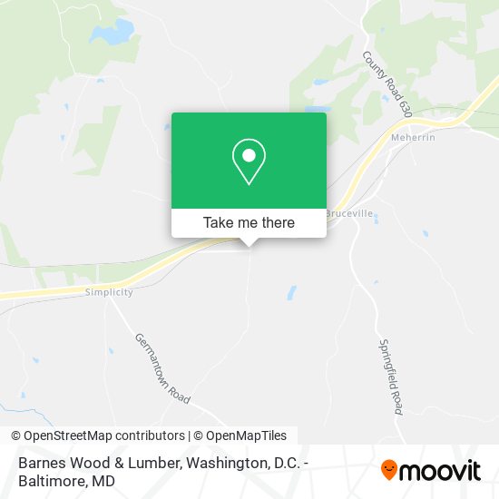 Mapa de Barnes Wood & Lumber