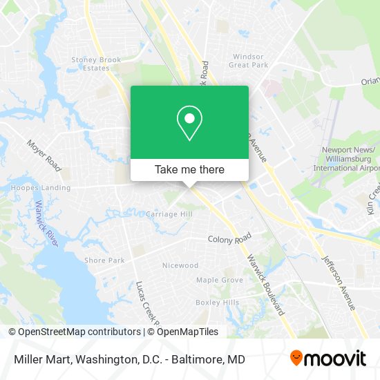 Miller Mart map