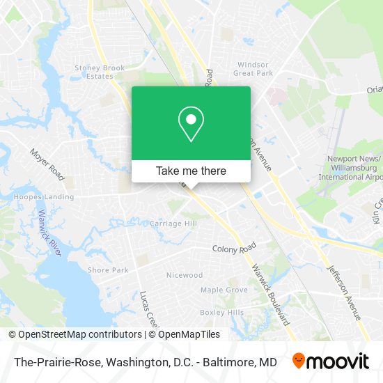 Mapa de The-Prairie-Rose