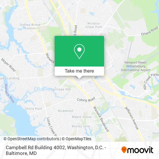 Campbell Rd Building 4002 map