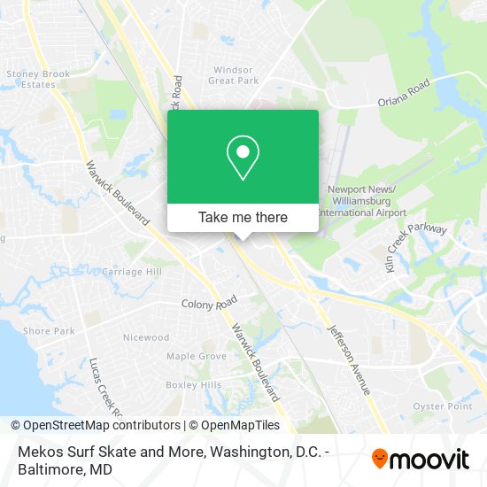 Mekos Surf Skate and More map